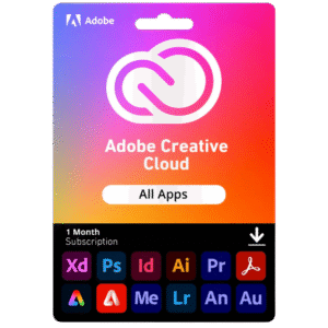 Adobe Creative Cloud 1 Month Global Key