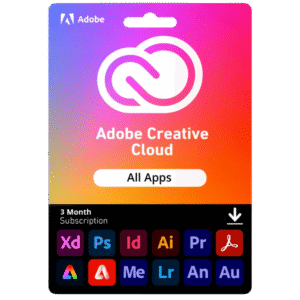 Adobe Creative Cloud 3 Month Global Key